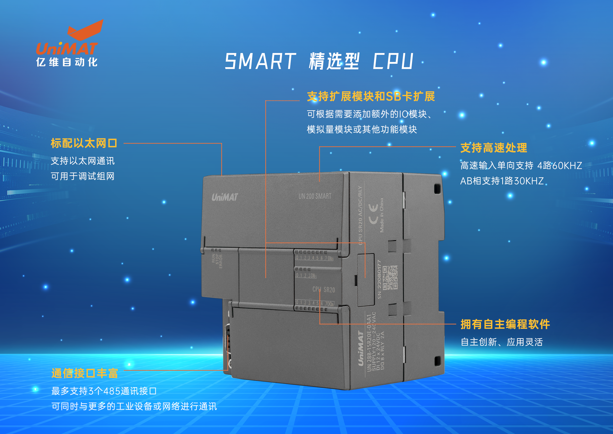 UN 200 SMART精选型PLC